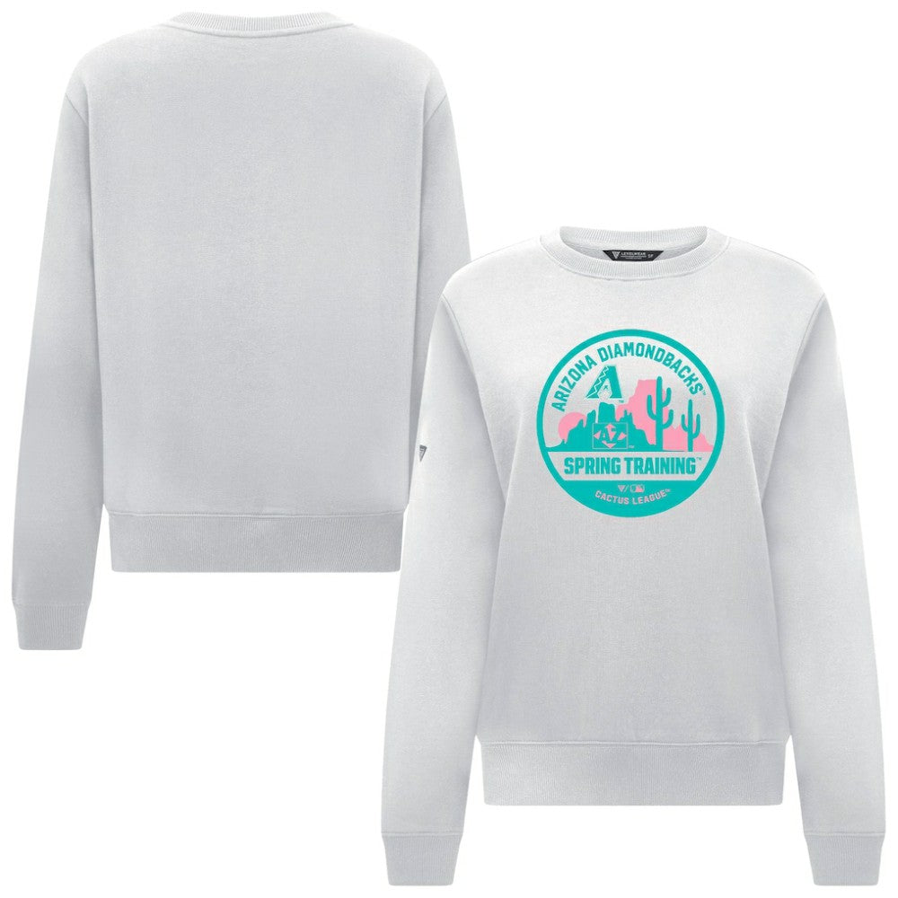 Arizona Diamondbacks Levelwear Women's Yvette Spring Training Badge Bold Sweatshirt - MLB Sweatshirts