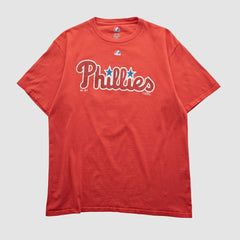 Philadelphia Phillies Majestic 2000s T-shirt - MLB T-shirts