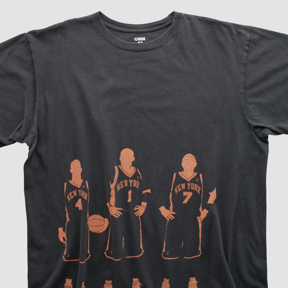 Black New York Knicks UNK 2010s T-shirt | NBA