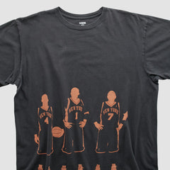 Black New York Knicks UNK 2010s T-shirt | NBA