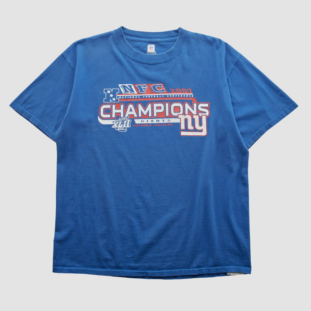 New York Giants Super Bowl XLII NFL 2007 T-shirt | NFL Near me