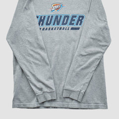 Heather Gray Oklahoma City Thunder NBA 2010s Long Sleeve T-shirt | NBA