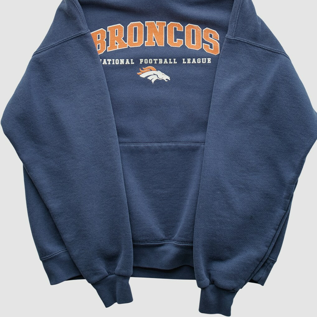 Denver Broncos 2000s Hooded Pullover Sweatshirt | NFL US