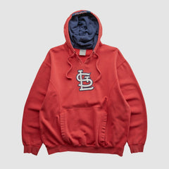 St. Louis Cardinals Genuine Merchandise 2000s Hooded Pullover Sweatshirt - MLB Pullover