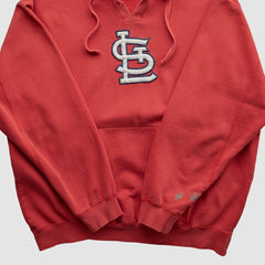 St. Louis Cardinals Genuine Merchandise 2000s Hooded Pullover Sweatshirt - MLB Pullover