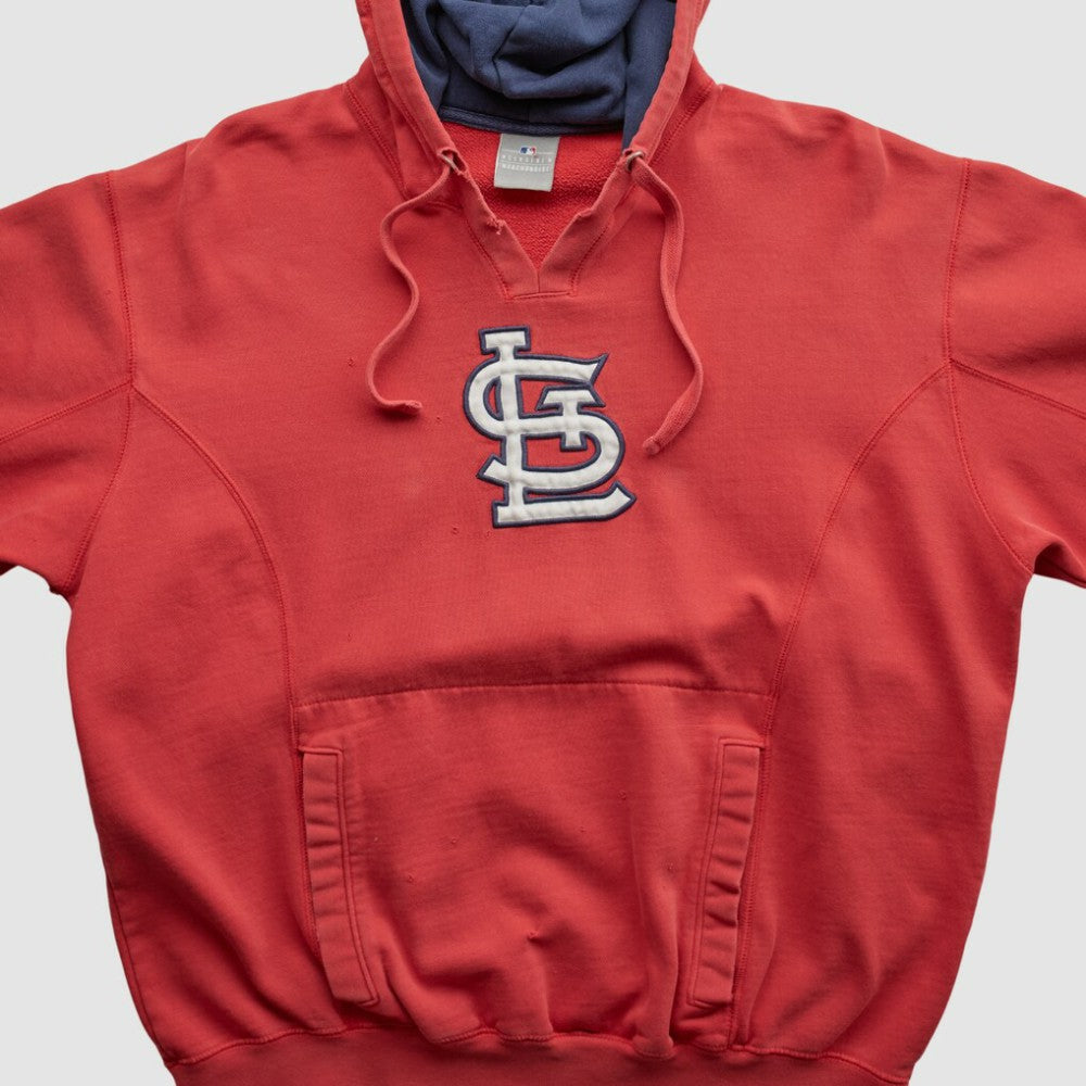 St. Louis Cardinals Genuine Merchandise 2000s Hooded Pullover Sweatshirt - MLB Pullover