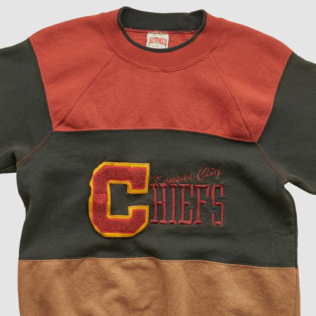Kansas City Chiefs Nutmeg Mills 90s Pullover Sweatshirt | NFL Outlet
