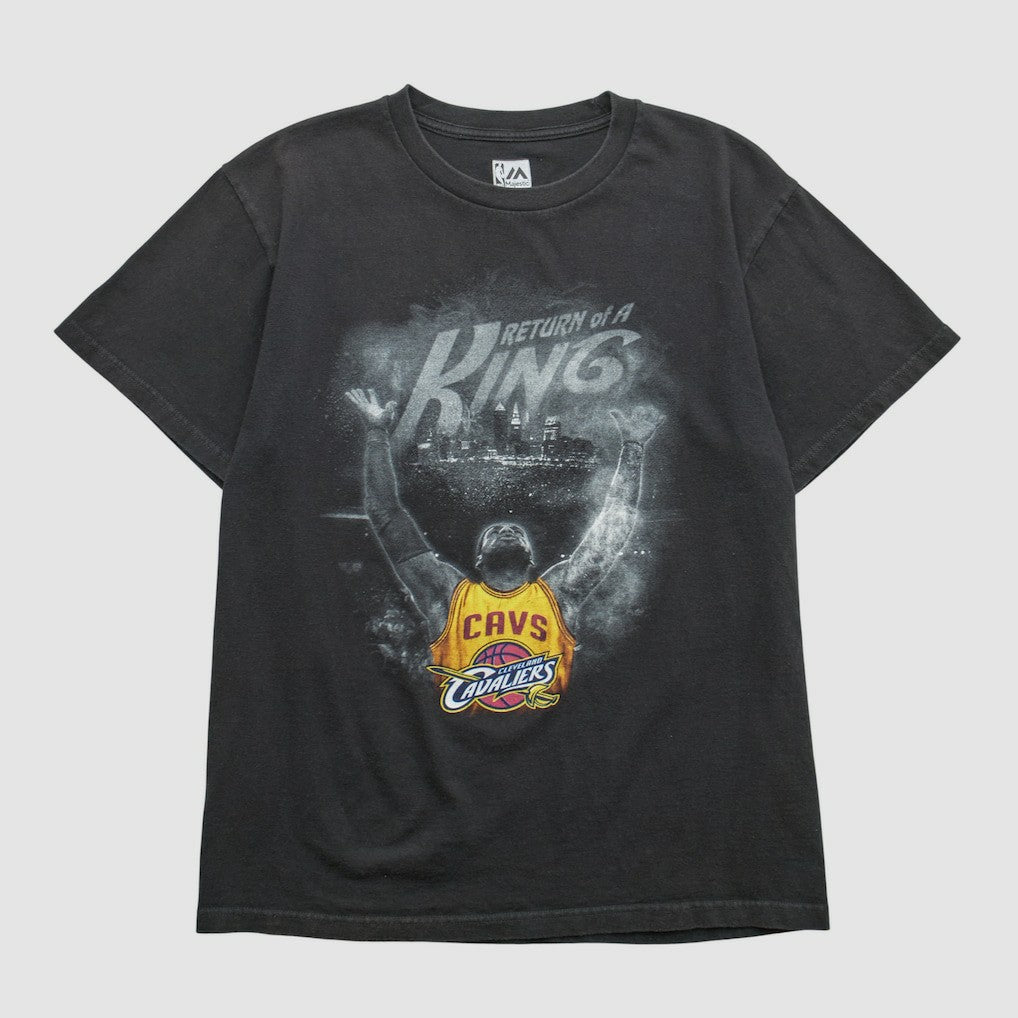 Black Cleveland Cavaliers Majestic 2010s T-shirt sale | NBA