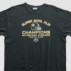Pittsburgh Steelers Super Bowl XLIII Reebok 2009 T-shirt | NFL New