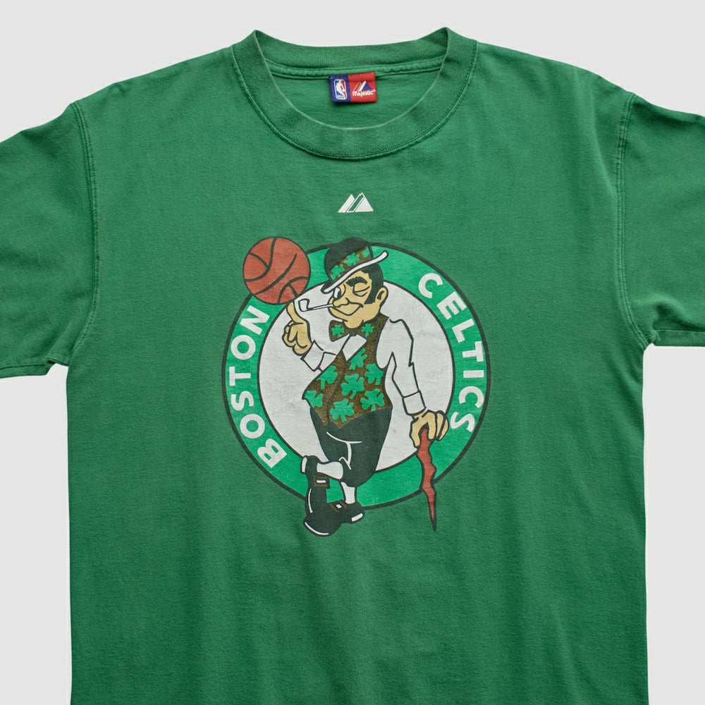 Green Boston Celtics Majestic 2000s T-shirt | NBA