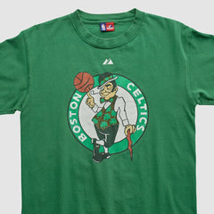 Green Boston Celtics Majestic 2000s T-shirt | NBA