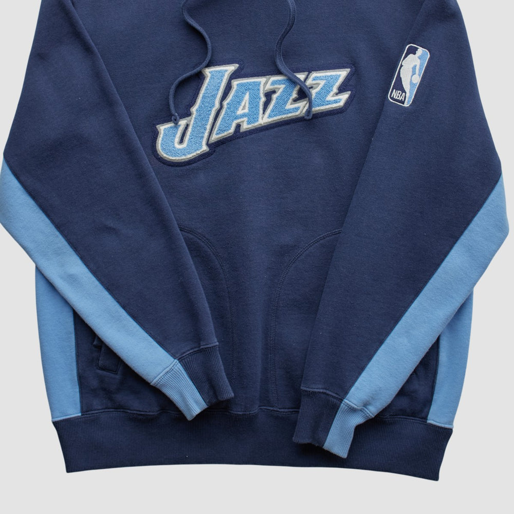 Navy Utah Jazz NBA 2000s Hooded Pullover Sweatshirt | NBA