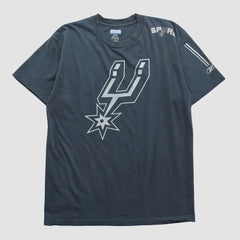 Black San Antonio Spurs Reebok 2000s T-shirt | NBA