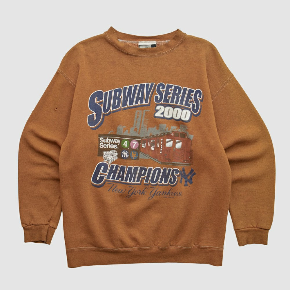 New York Yankees Puma 2000 Pullover Sweatshirt - MLB Pullover