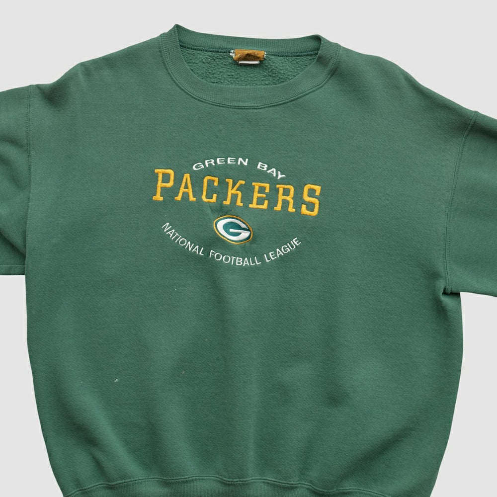 Green Bay Packers Nutmeg 90s Pullover Sweatshirt | NFL Near me