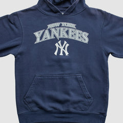 New York Yankees Stitches 2010s Hooded Pullover Sweatshirt - MLB Pullover