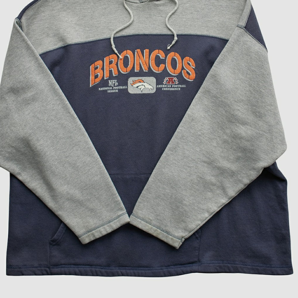 Denver Broncos NFL 2000s Hooded Pullover Sweatshirt | NFL Online