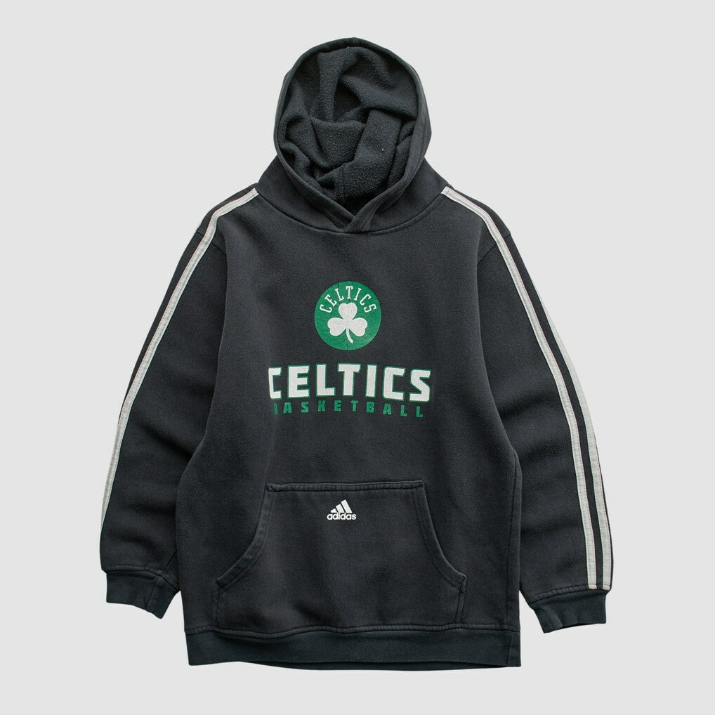 Black Boston Celtics 2010s Hooded Pullover Sweatshirt | NBA