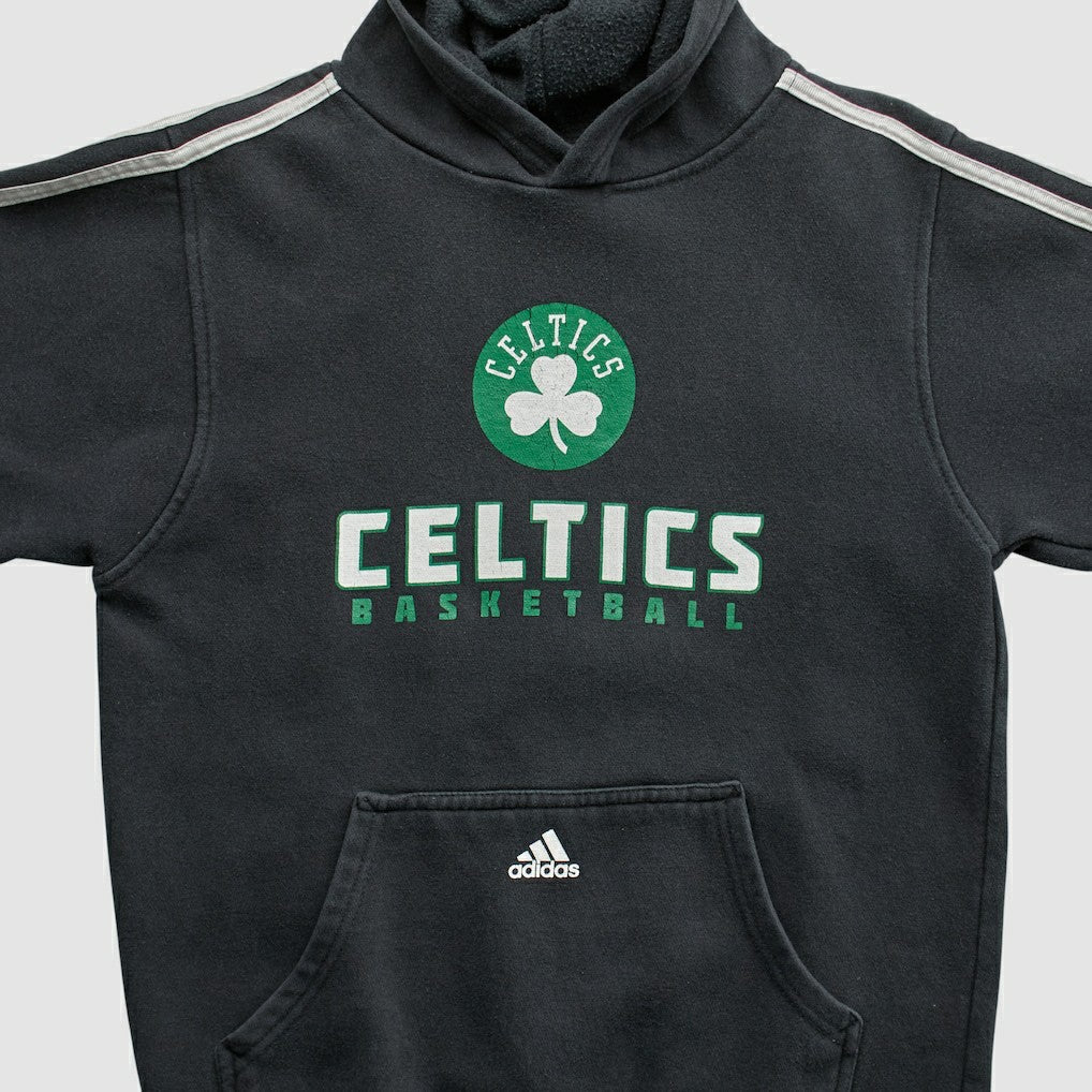 Black Boston Celtics 2010s Hooded Pullover Sweatshirt | NBA