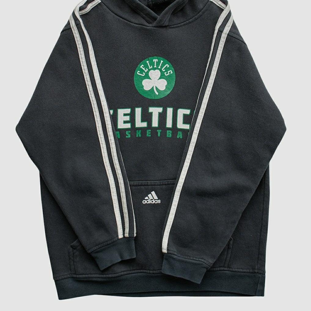 Black Boston Celtics 2010s Hooded Pullover Sweatshirt | NBA