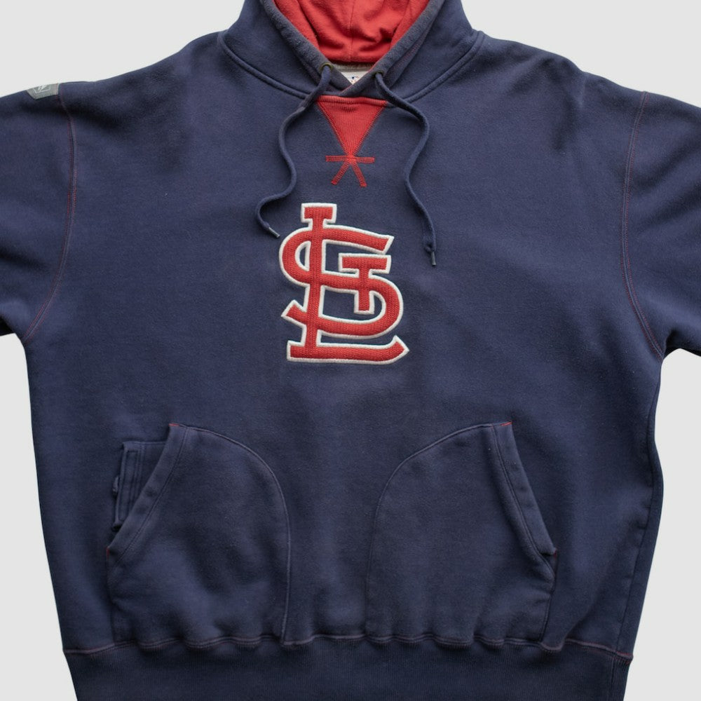 St. Louis Cardinals Majestic 2000s Hooded Pullover Sweatshirt - MLB Pullover