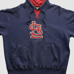 St. Louis Cardinals Majestic 2000s Hooded Pullover Sweatshirt - MLB Pullover
