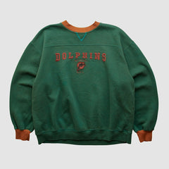 Miami Dolphins NFL 2000s Pullover Sweatshirt | NFL Discount