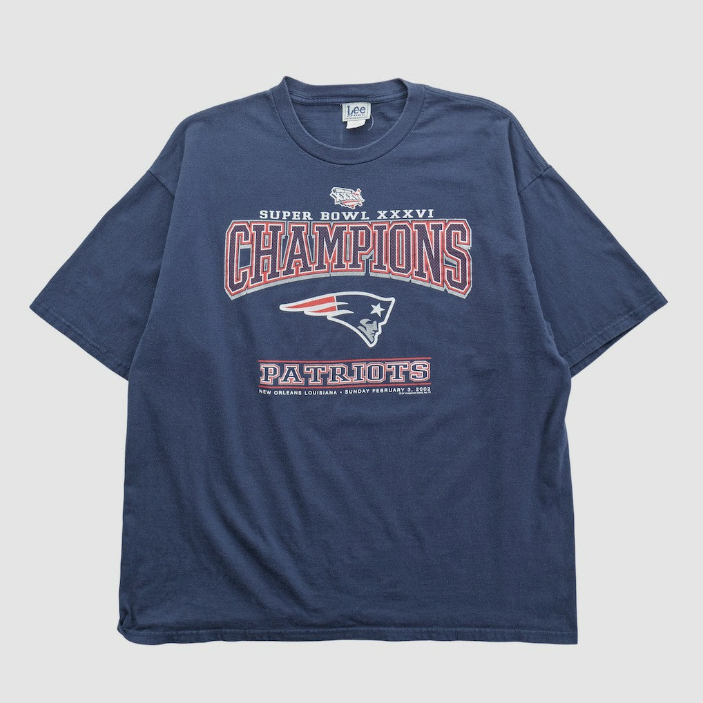 New England Patriots Lee Apparel 2002 T-shirt | NFL On sale