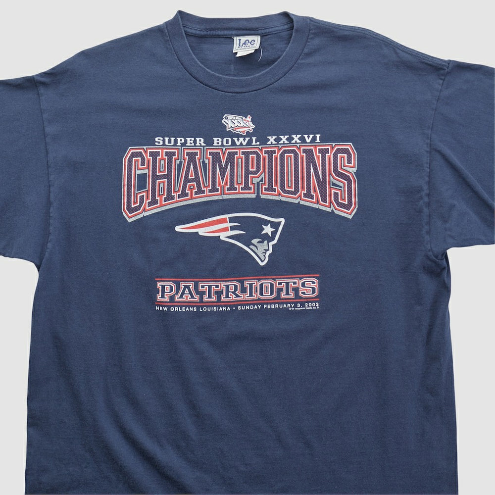 New England Patriots Lee Apparel 2002 T-shirt | NFL On sale