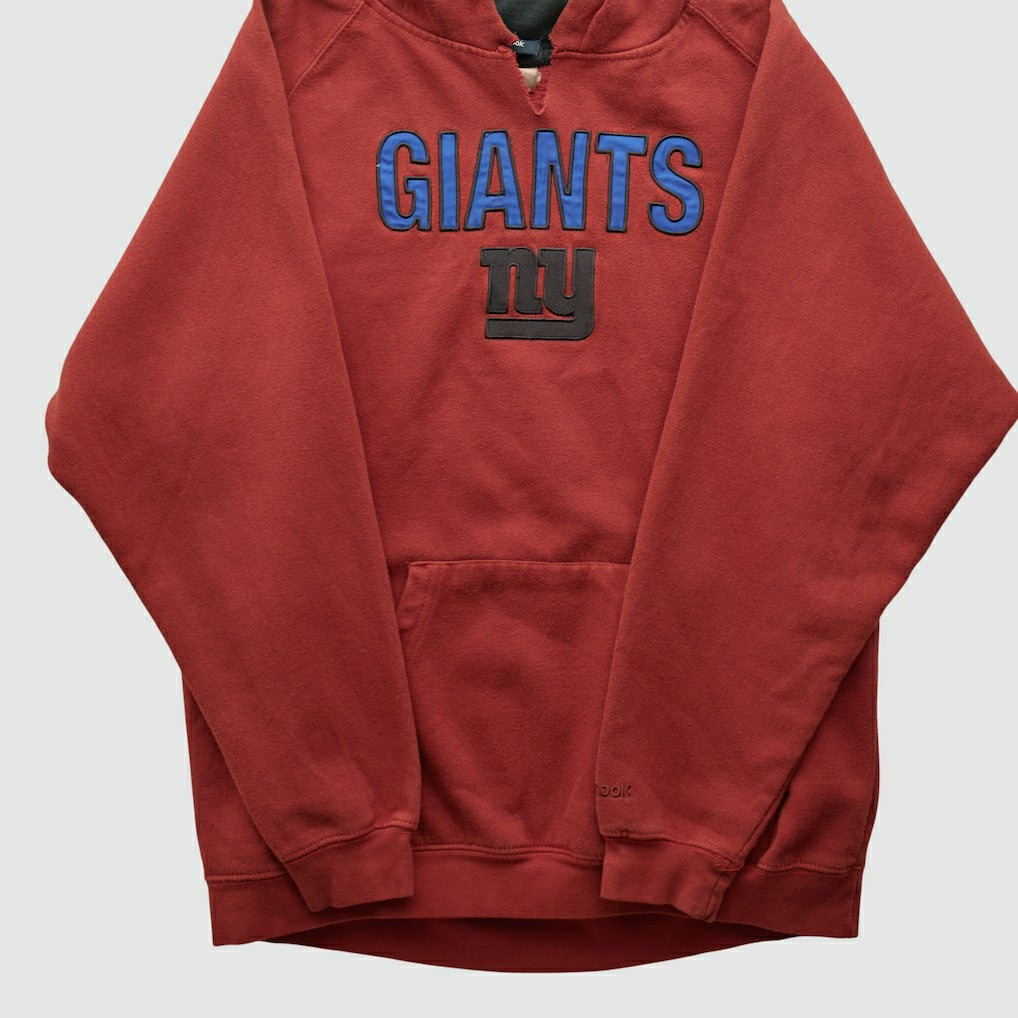 New York Giants Reebok 2000s Hooded Pullover Sweatshirt | NFL Near me