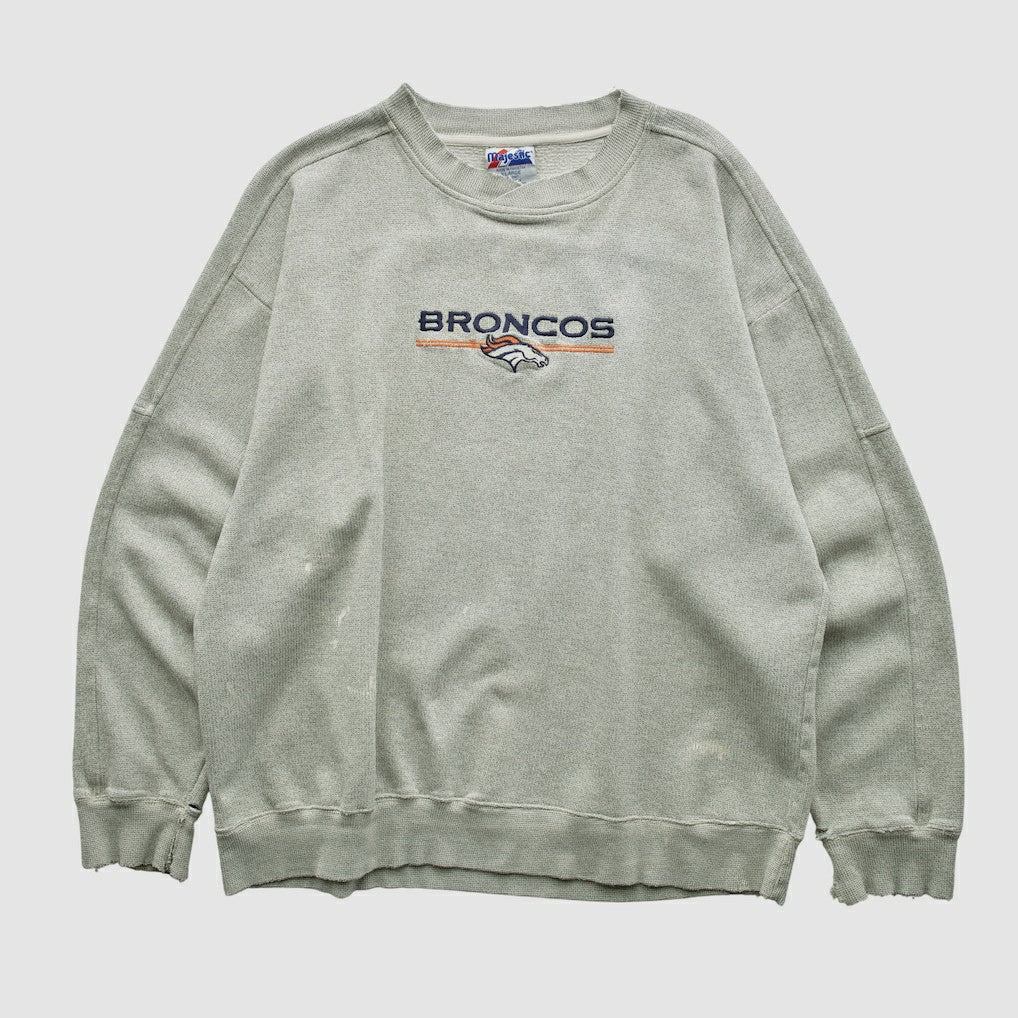 Denver Broncos Majestic 2000s Pullover Sweatshirt | NFL Outlet