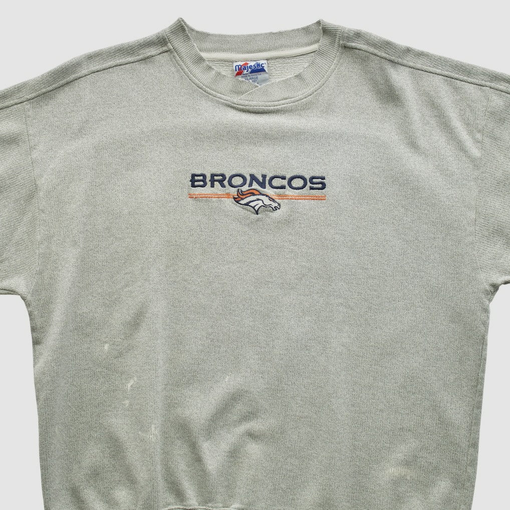 Denver Broncos Majestic 2000s Pullover Sweatshirt | NFL Outlet