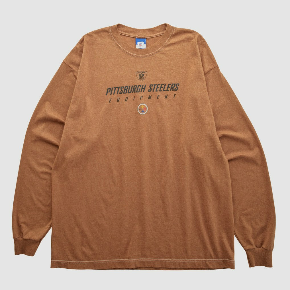Pittsburgh Steelers Reebok 2000s Long Sleeve T-shirt | NFL Outlet