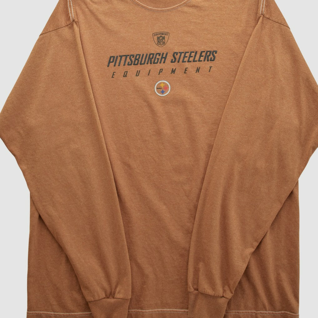 Pittsburgh Steelers Reebok 2000s Long Sleeve T-shirt | NFL Outlet