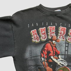 San Francisco 49ers All Out Fan 90s Pullover Sweatshirt | NFL US
