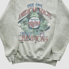 Minnesota Twins Salem Sportswear 1991 Pullover Sweatshirt - MLB Pullover