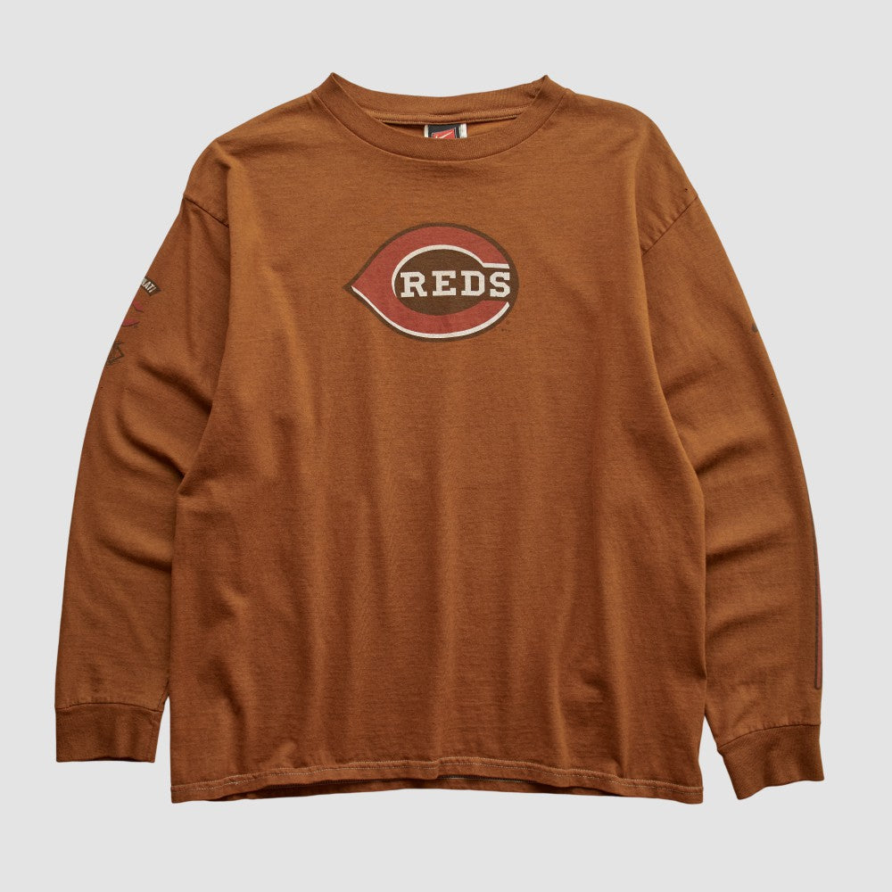 Cincinnati Reds Nike 2000s Long Sleeve T-shirt - MLB T-shirts