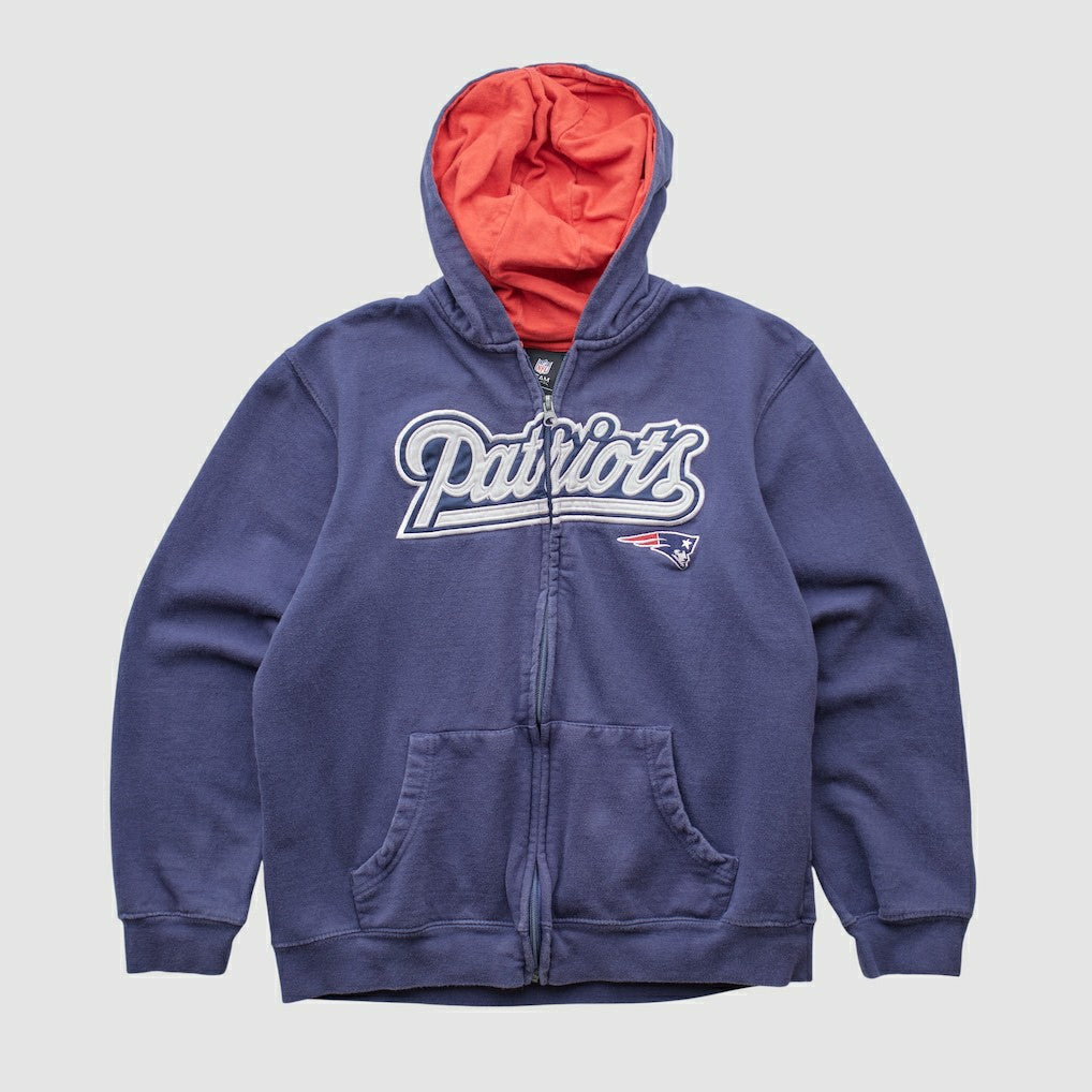 New England Patriots NFL 2010s Hooded Full Zip Sweatshirt | NFL Online