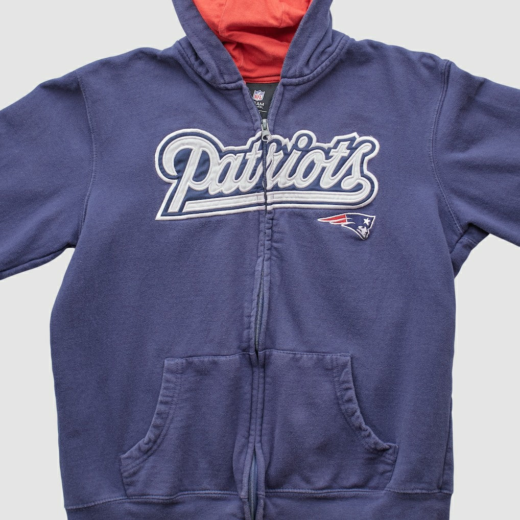 New England Patriots NFL 2010s Hooded Full Zip Sweatshirt | NFL Online