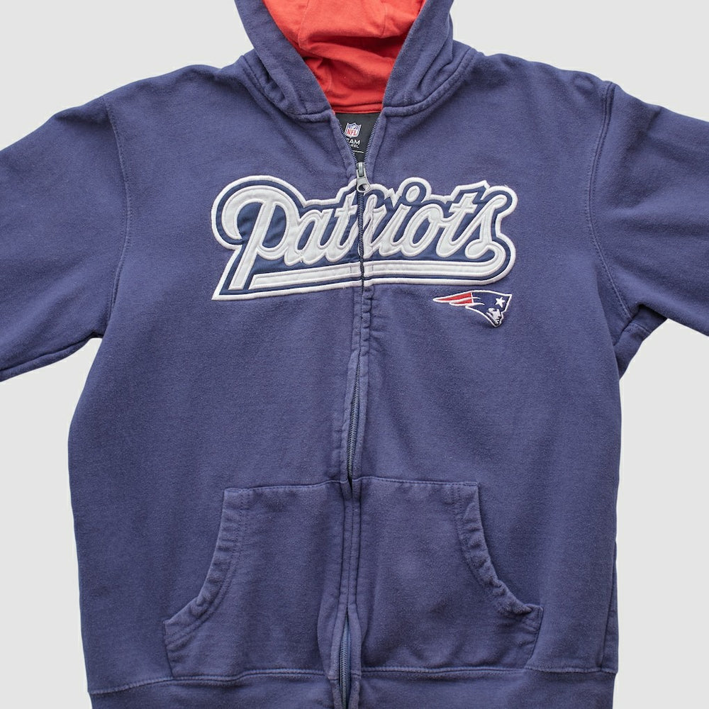New England Patriots NFL 2010s Hooded Full Zip Sweatshirt | NFL Online
