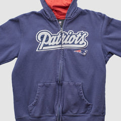 New England Patriots NFL 2010s Hooded Full Zip Sweatshirt | NFL Online