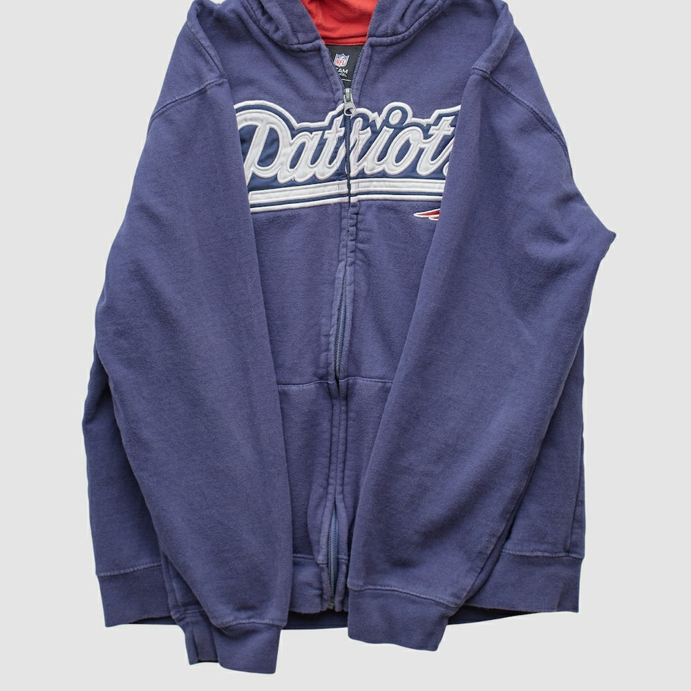 New England Patriots NFL 2010s Hooded Full Zip Sweatshirt | NFL Online