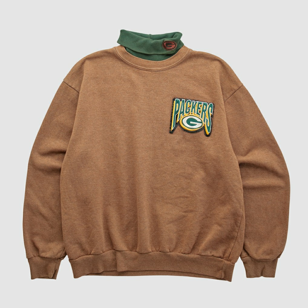 Green Bay Packers Majestic 90s Pullover Sweatshirt | NFL Online