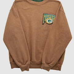 Green Bay Packers Majestic 90s Pullover Sweatshirt | NFL Online