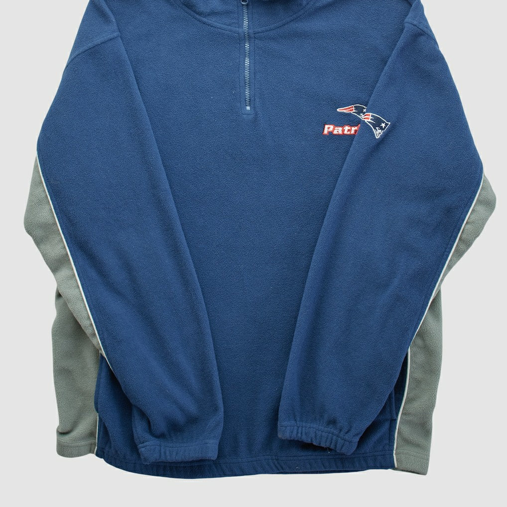 New England Patriots NFL 2000s 1/4 Zip Sweatshirt | NFL US