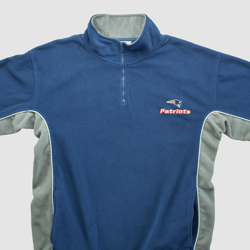 New England Patriots NFL 2000s 1/4 Zip Sweatshirt | NFL US