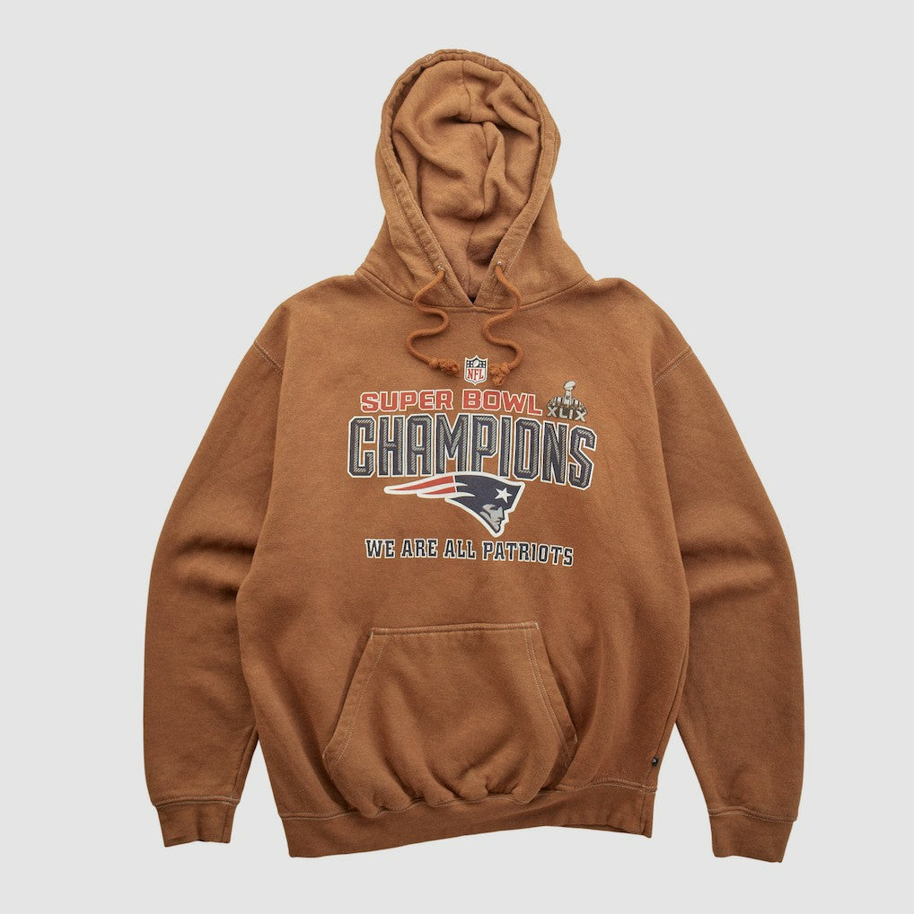 New England Patriots Super Bowl XLIX Pennant Sportswear 2015 Hooded Pullover Sweatshirt | NFL Online