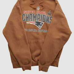 New England Patriots Super Bowl XLIX Pennant Sportswear 2015 Hooded Pullover Sweatshirt | NFL Online