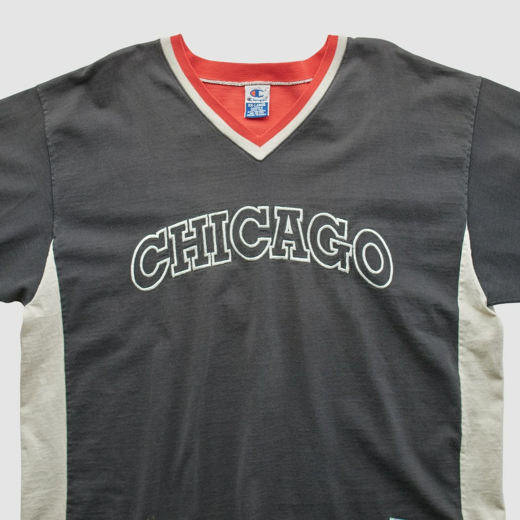 Black Chicago Bulls Champion 90s T-shirt sale | NBA
