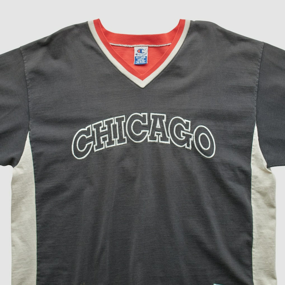 Black Chicago Bulls Champion 90s T-shirt sale | NBA